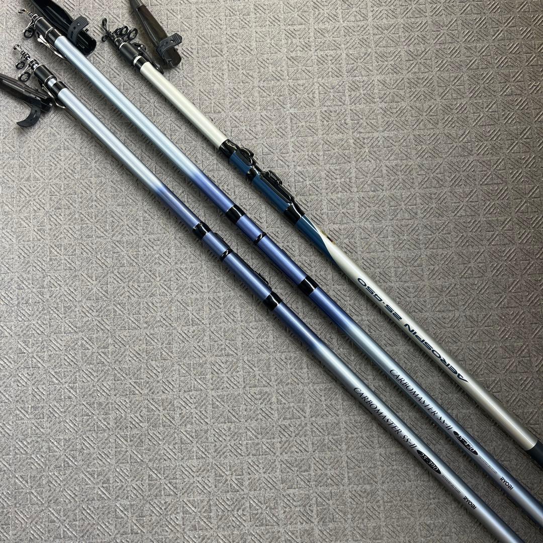 リョービ　カーボマスター SS-Ⅱ　シマノ　エアロスピン　3本セット