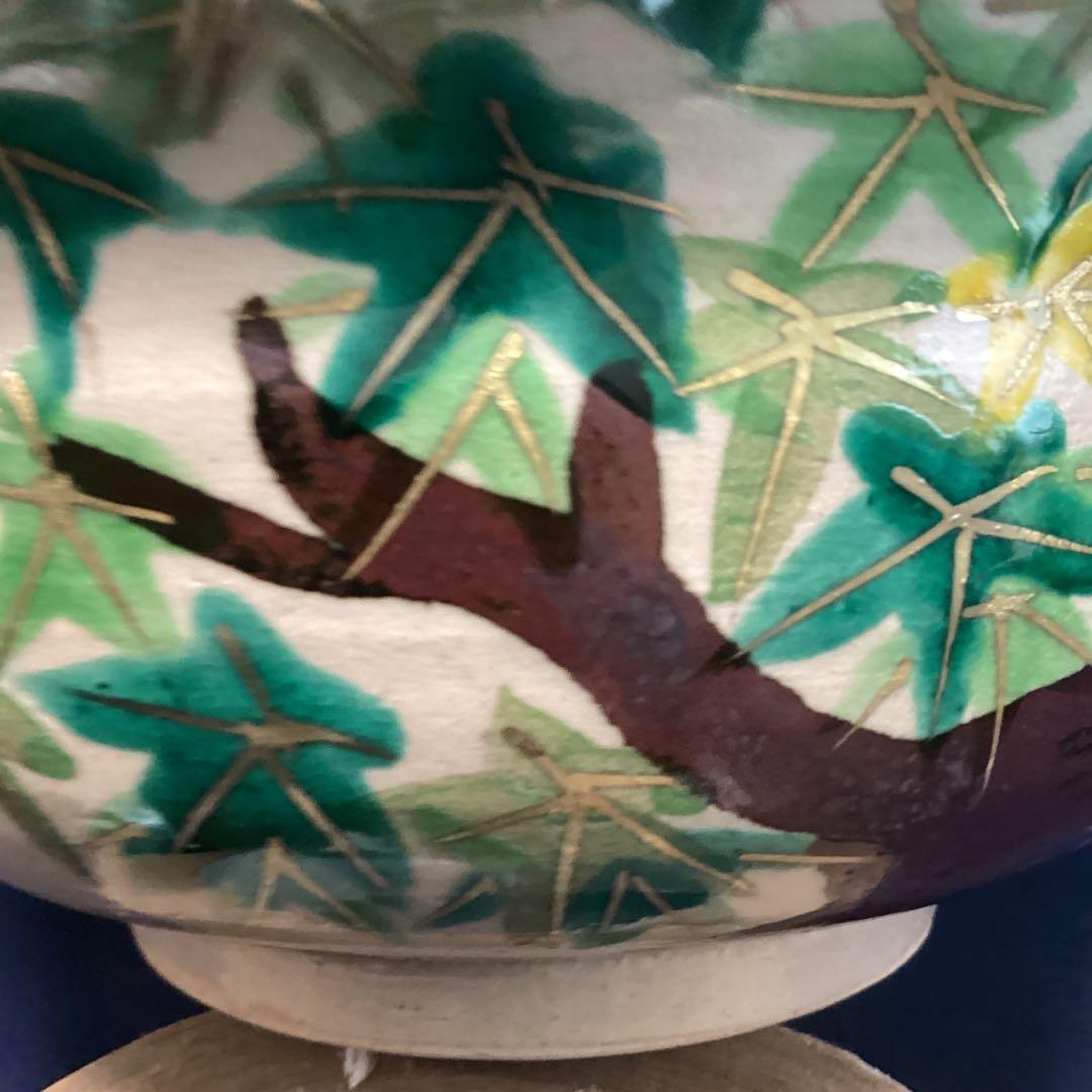 京焼乾山写新緑紅葉向付10客　　新品未使用　　京料理