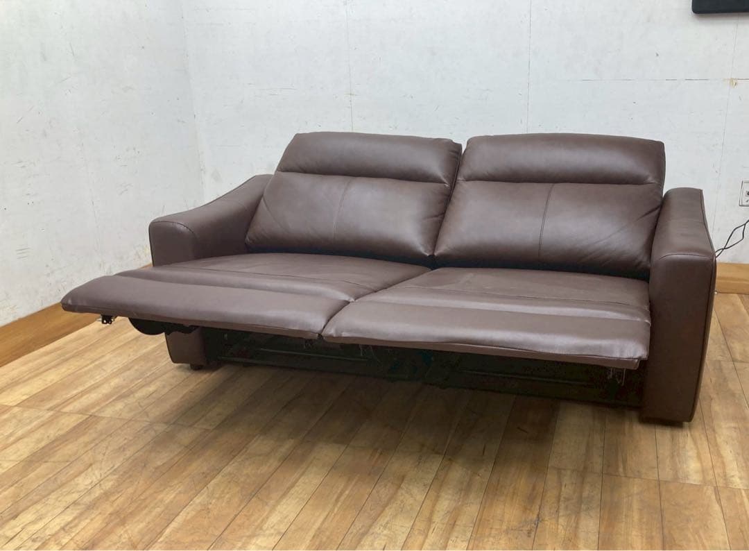 【動作確認済】電動リクライニングソファ　USBポート付 直接引取り対応　pja1