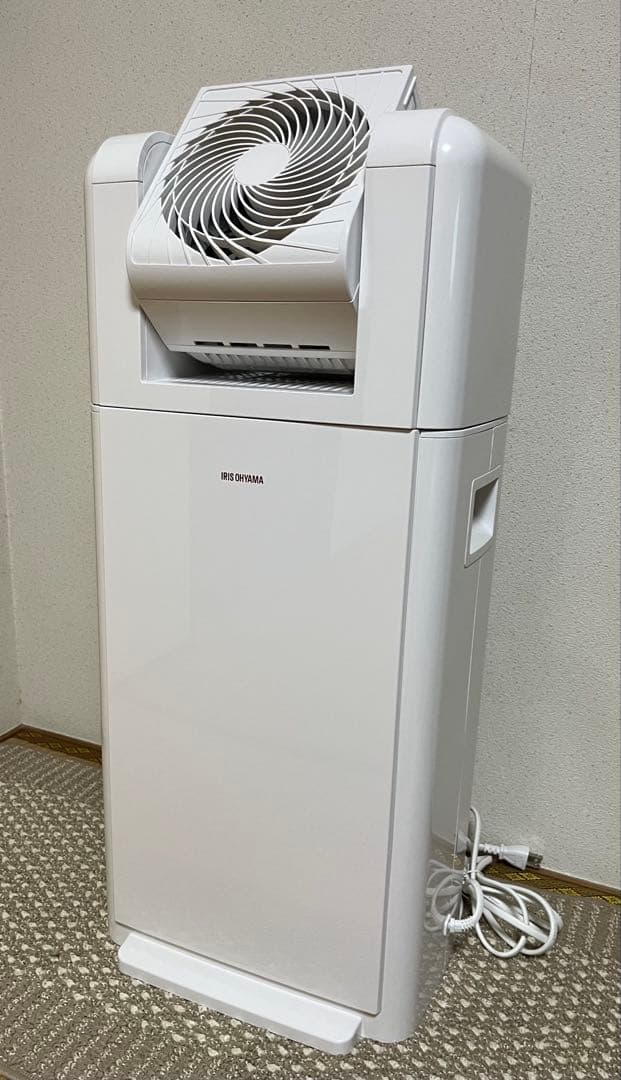 美品　サーキュレーター衣類乾燥除湿機 送風X除湿のWパワー IJDCーK80