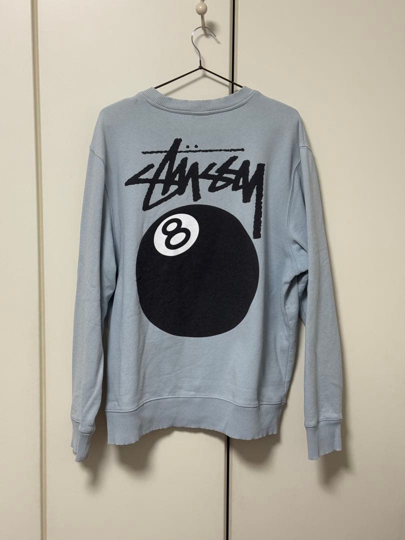 Stussy ステューシー エイトボールロゴ トレーナー M