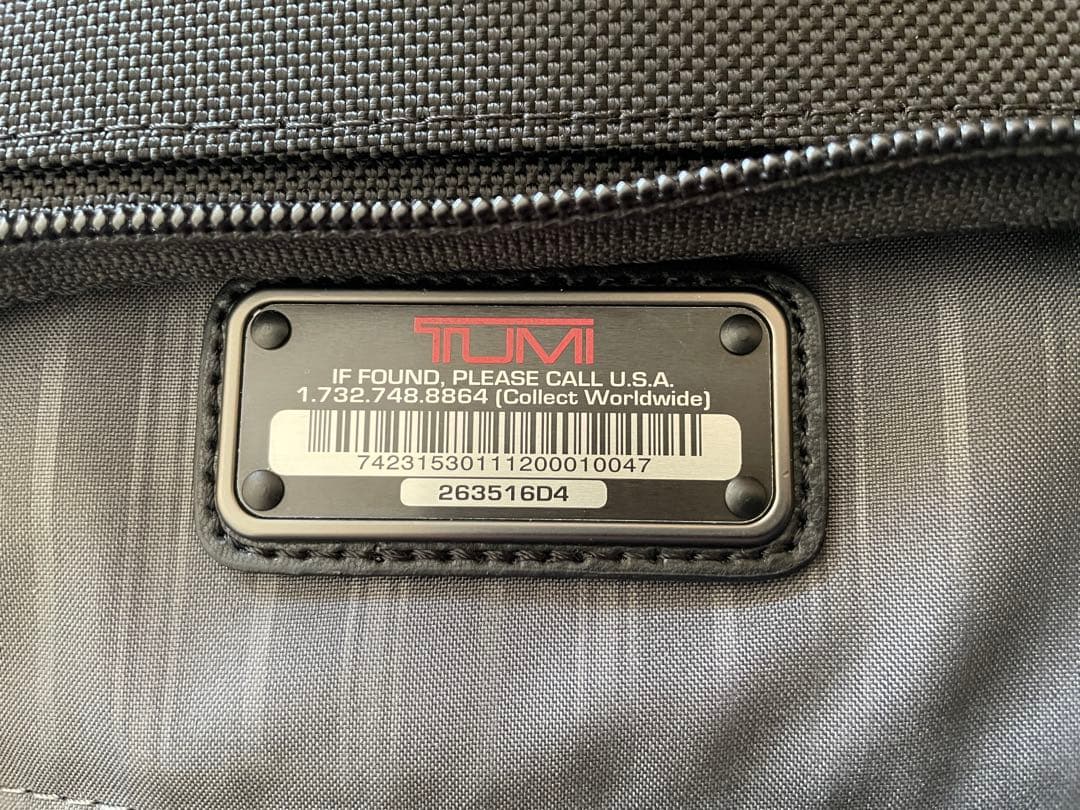 【良品】TUMI　ビジネスバッグ　黒　263516D4