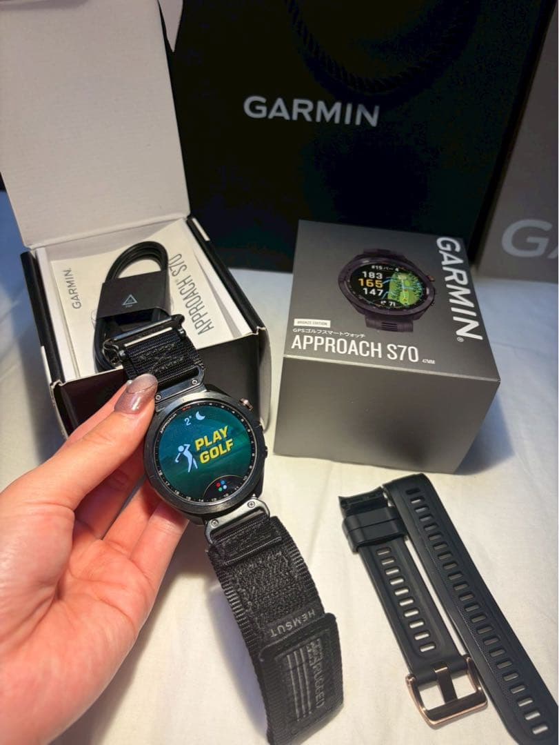 Garmin ゴルフ用品 3点セット｜Approach S70 R10 CT1