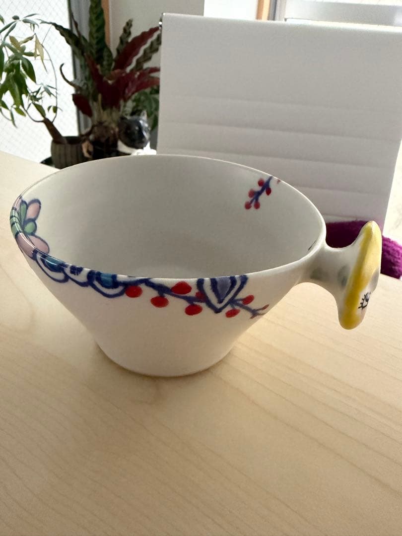 作家　武田朋己　スープカップ　九谷焼