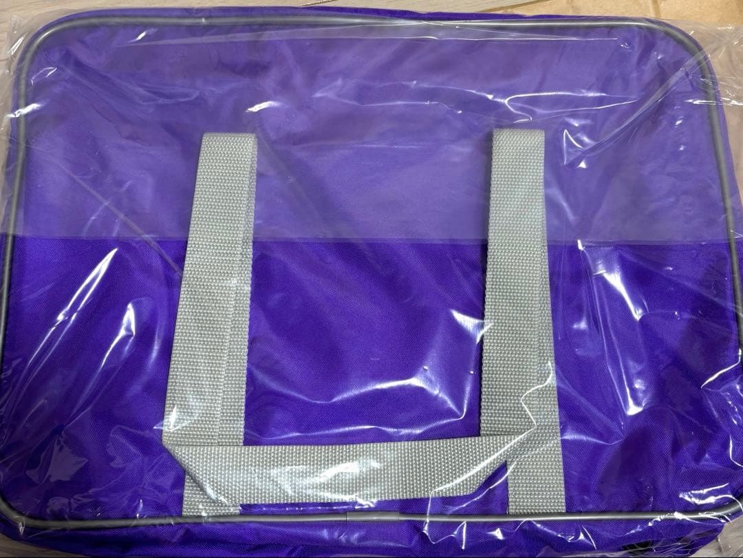 旧ワッペ　スクバ　紫　新品未使用　ワールドペガサス　旧型　スクールバッグ