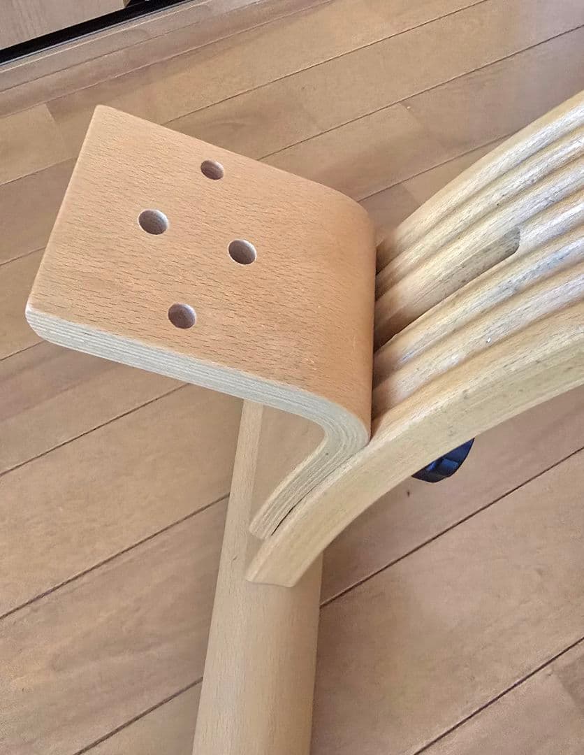 【Rybo】リボ バランスイージーチェア　カバー付き 木製フレーム　健康用品