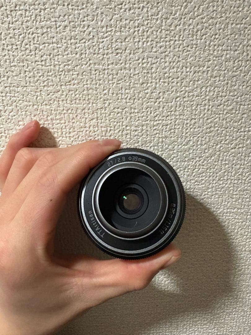 単焦点レンズ シルバー 約40mm F16-22