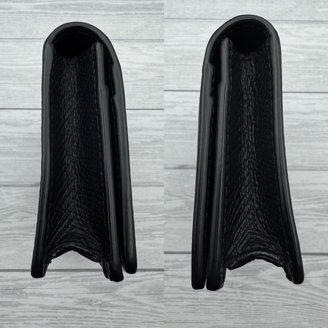 【未使用級】CELINE カードケース ブラック レザー 名刺入れ