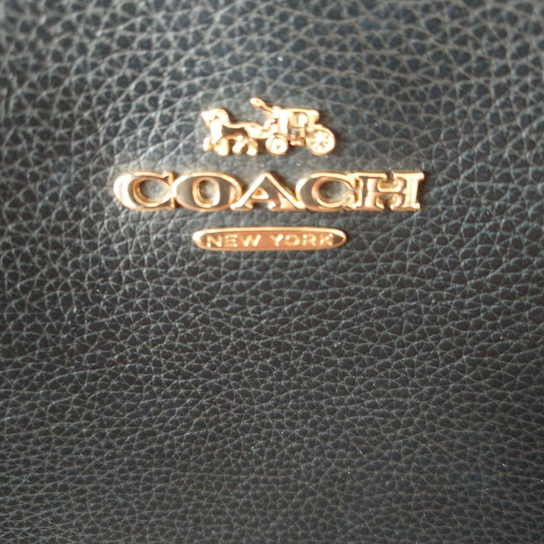✨極美品✨COACH 黒 レザー トートショルダーバック通勤 C4078