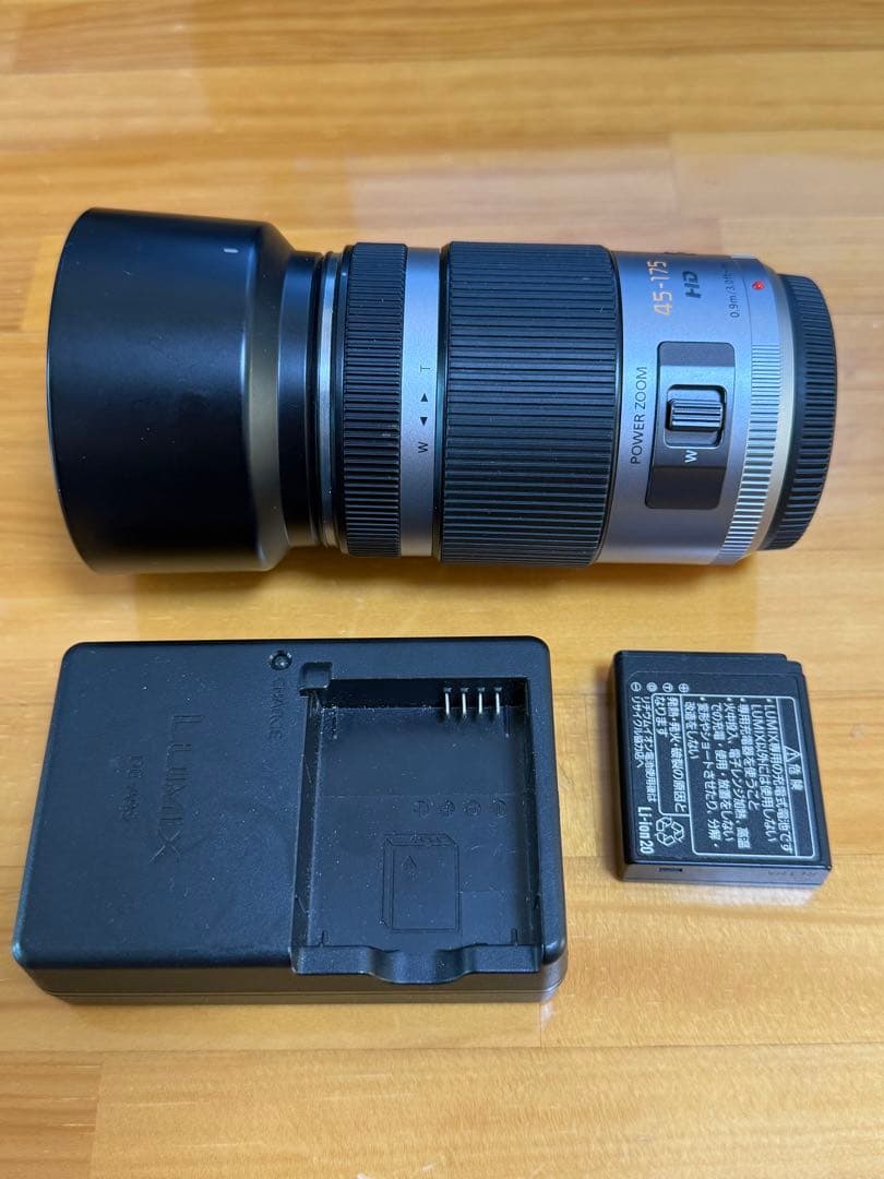 LUMIX DMC-GM1 オレンジ　カメラキット+H-PS45175レンズ