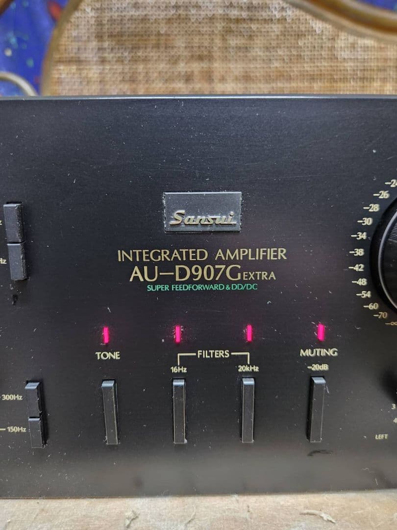 山水最高峰！フルレストア超美品！山水プリメインアンプAU-D907G EXTRA
