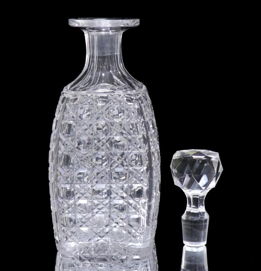 オールド・バカラ ディアマン・ピエーリー レア型 大型デカンタ 1.3kg 宝石