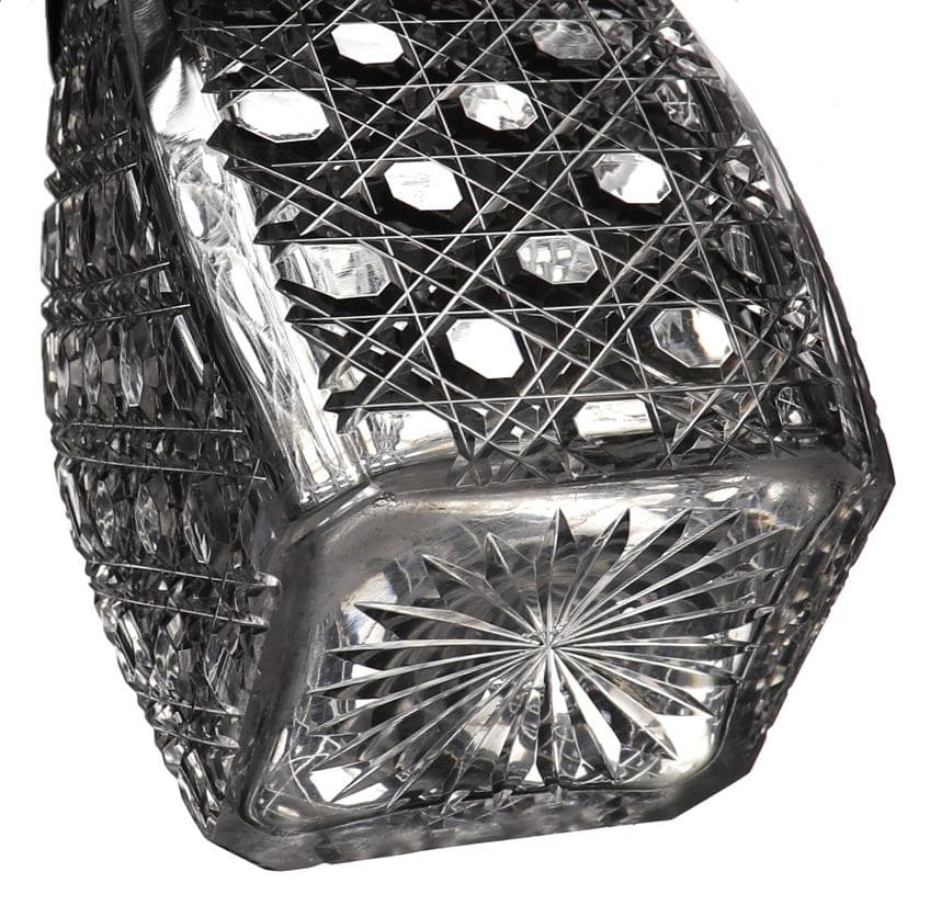 オールド・バカラ ディアマン・ピエーリー レア型 大型デカンタ 1.3kg 宝石