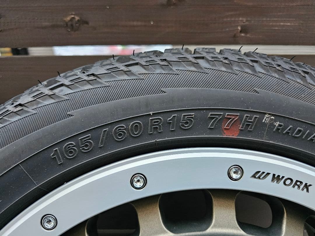 ワーク クラッグ ティーグラビック 165/60R15 ジオランダー A/T