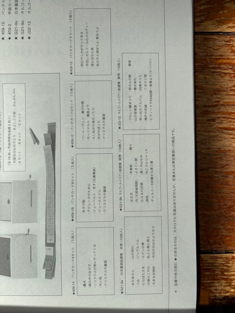 アトリエニキティキ　ミュージックボックス｛手回しオルゴール）　白木　新品未使用
