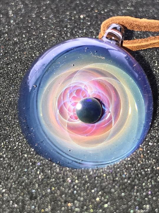 【再値下げ!【抽選新品】宇宙ガラス +α 赤系ブラックオパール 正規品 戸水賢志