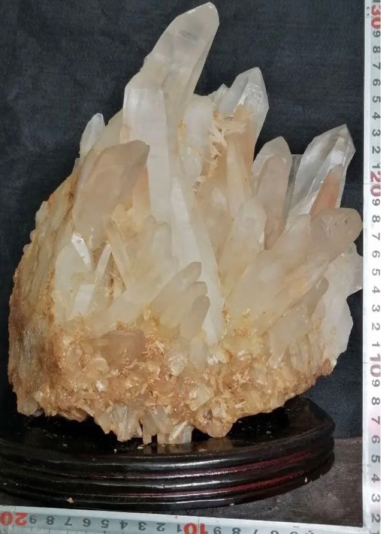 ピンク水晶クラスター10kg ーtot041