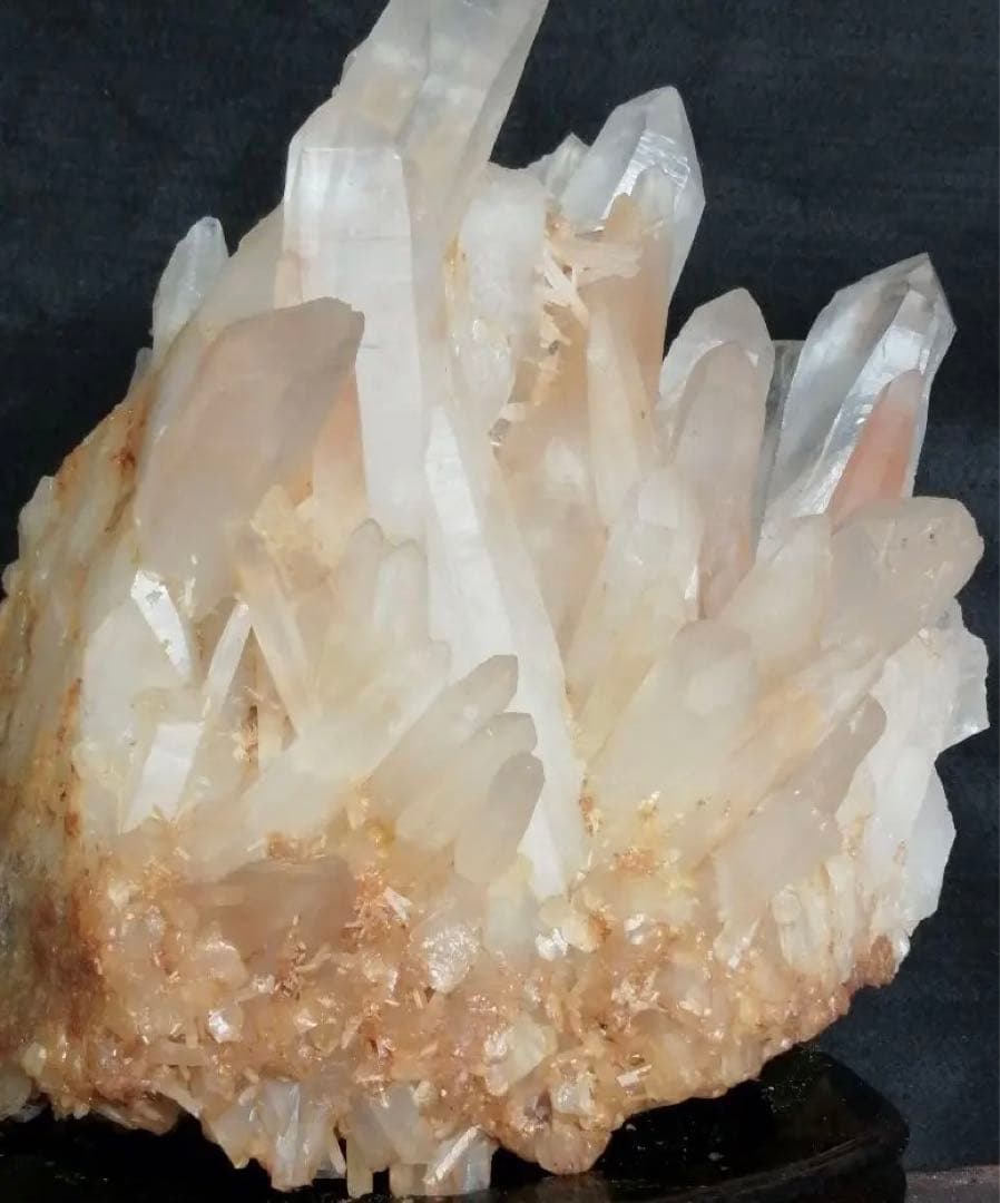 ピンク水晶クラスター10kg ーtot041