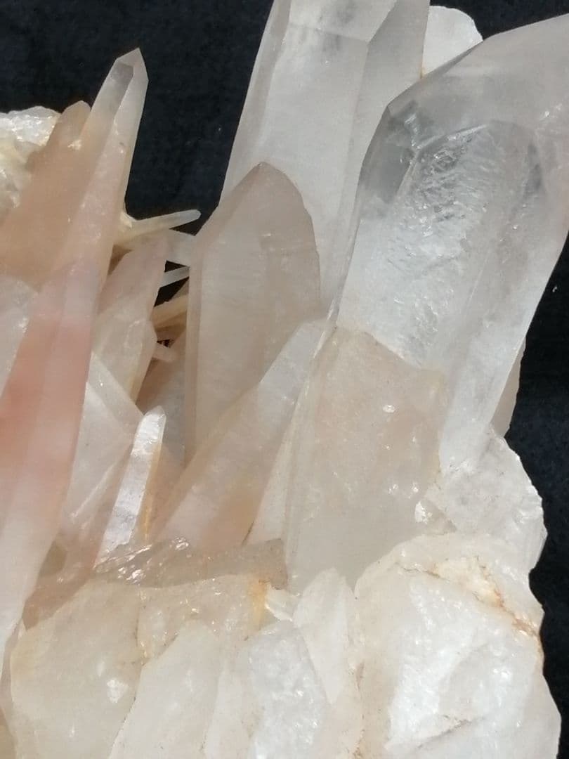 ピンク水晶クラスター10kg ーtot041