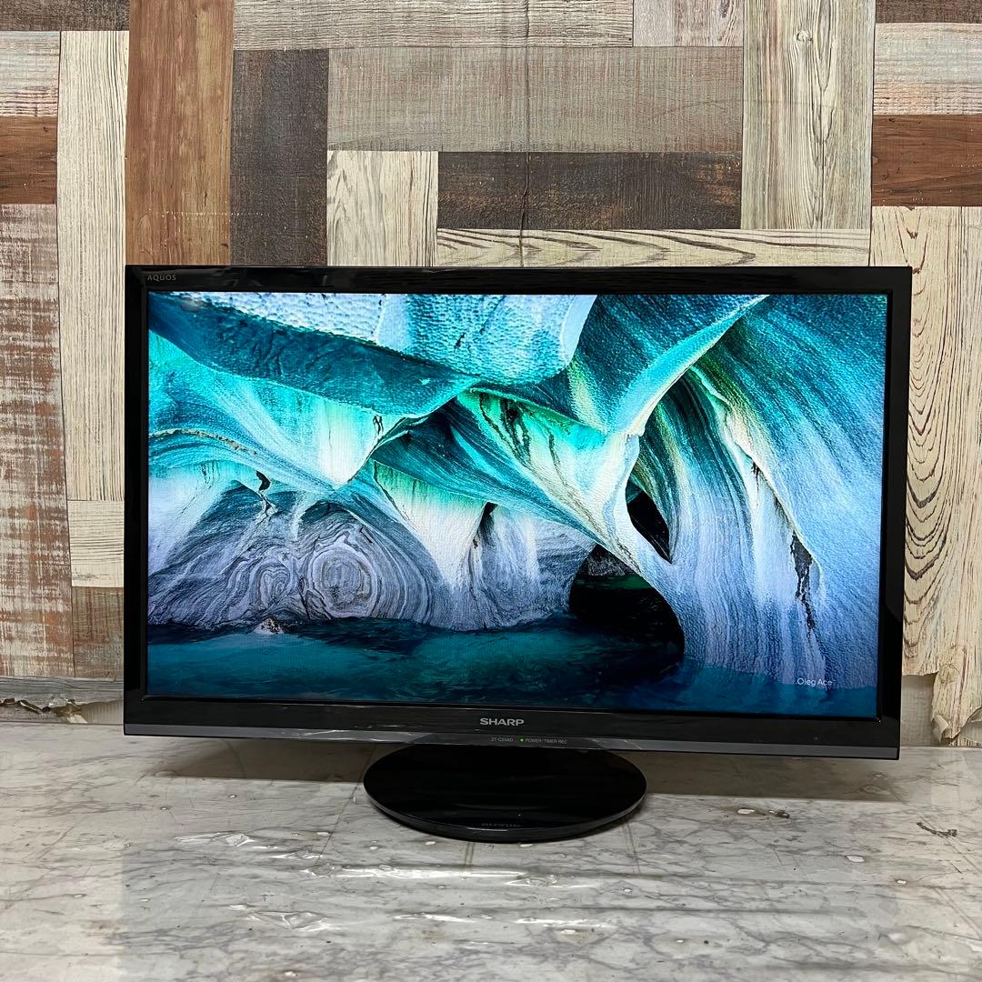 即日受渡❣️全国送料込シャープAQUOS24型TV裏番組録画可能Wチューナー搭載