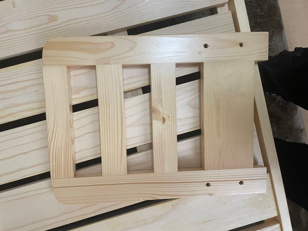 木製 すのこベッド シンプルデザイン