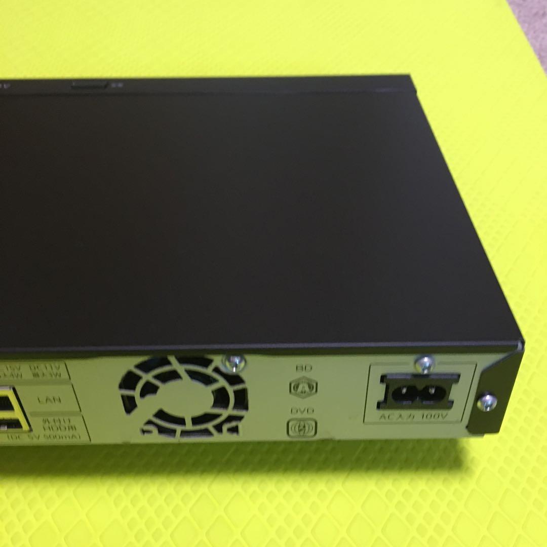 ◆美品◆シャープ ブルーレイ◆BD-NS500◆純正リモコン◆約500時間録画