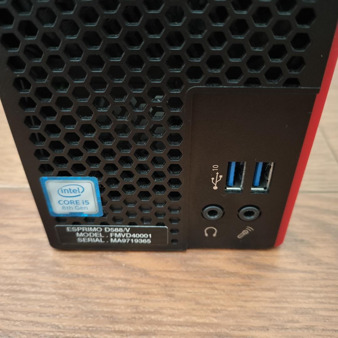 Windowsデスクトップ FUJITSU FMVD40001 Core i5 8500 Win11Pro