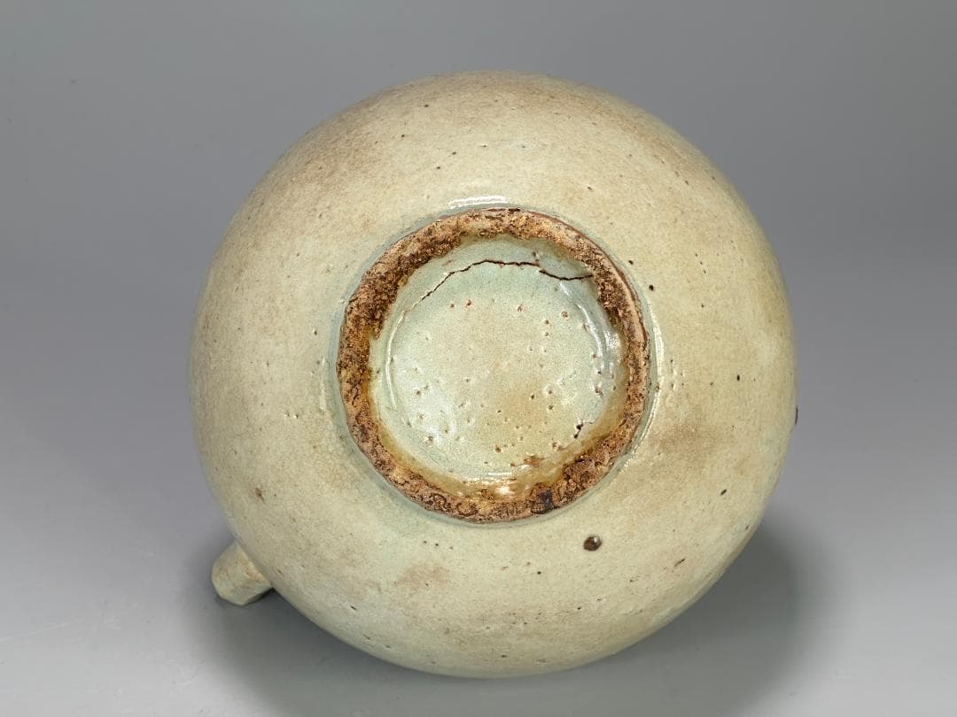 韓国美術　李朝時代　青白磁　白磁　青磁　壺　古物保証　時代物　朝鮮古美術