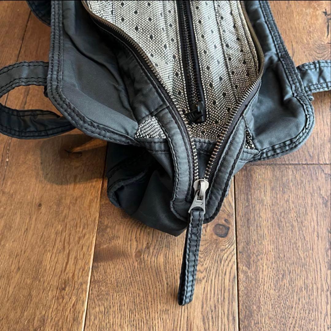 ディーゼル　アーカイブメタルロゴ　ミニボストンバッグ　y2k ハンドバッグ