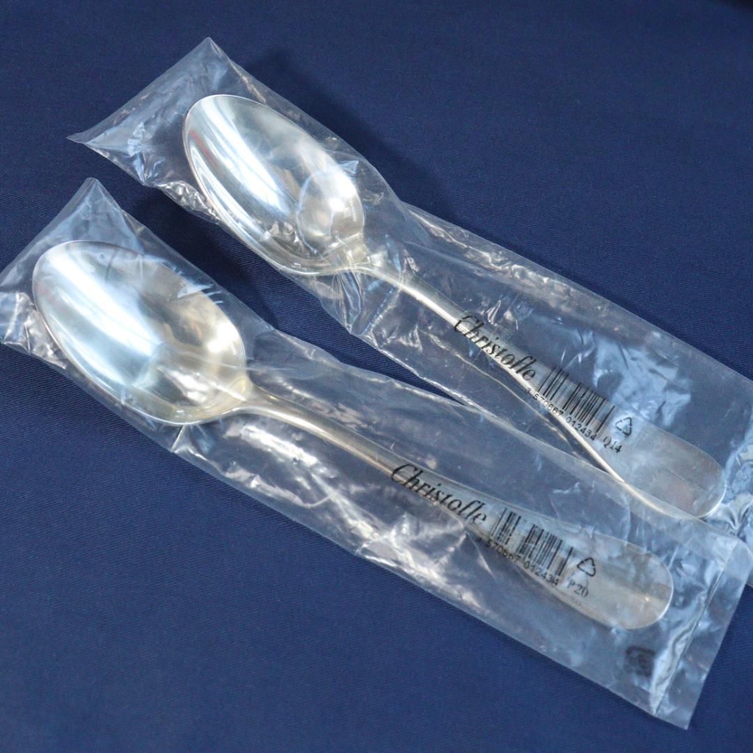 てんめいめいクリストフル✨テーブルスプーン アルビ シルバーコーティング✨