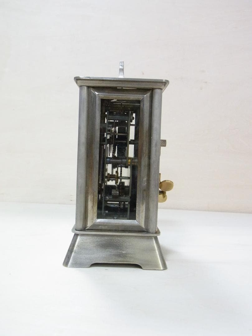 精工舎　機械式置時計　呼鈴付目覚　大正時代　稼働品