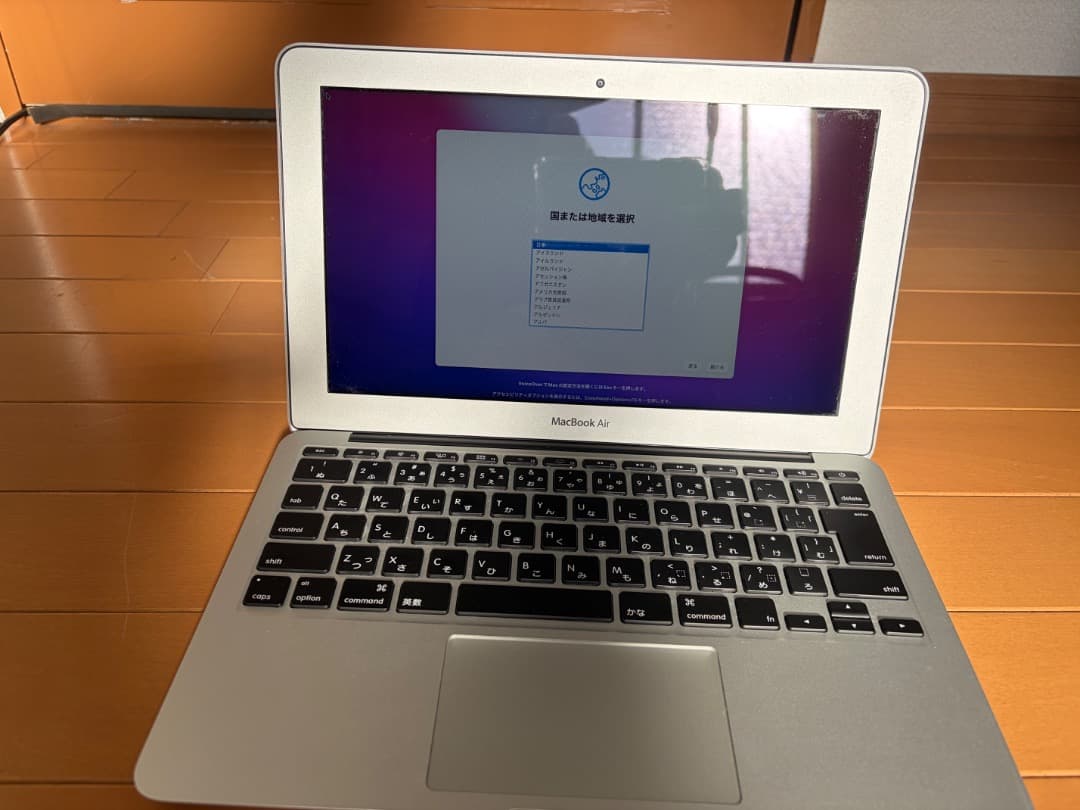 MacBook Air 11inch 2015年 4GB 128GB