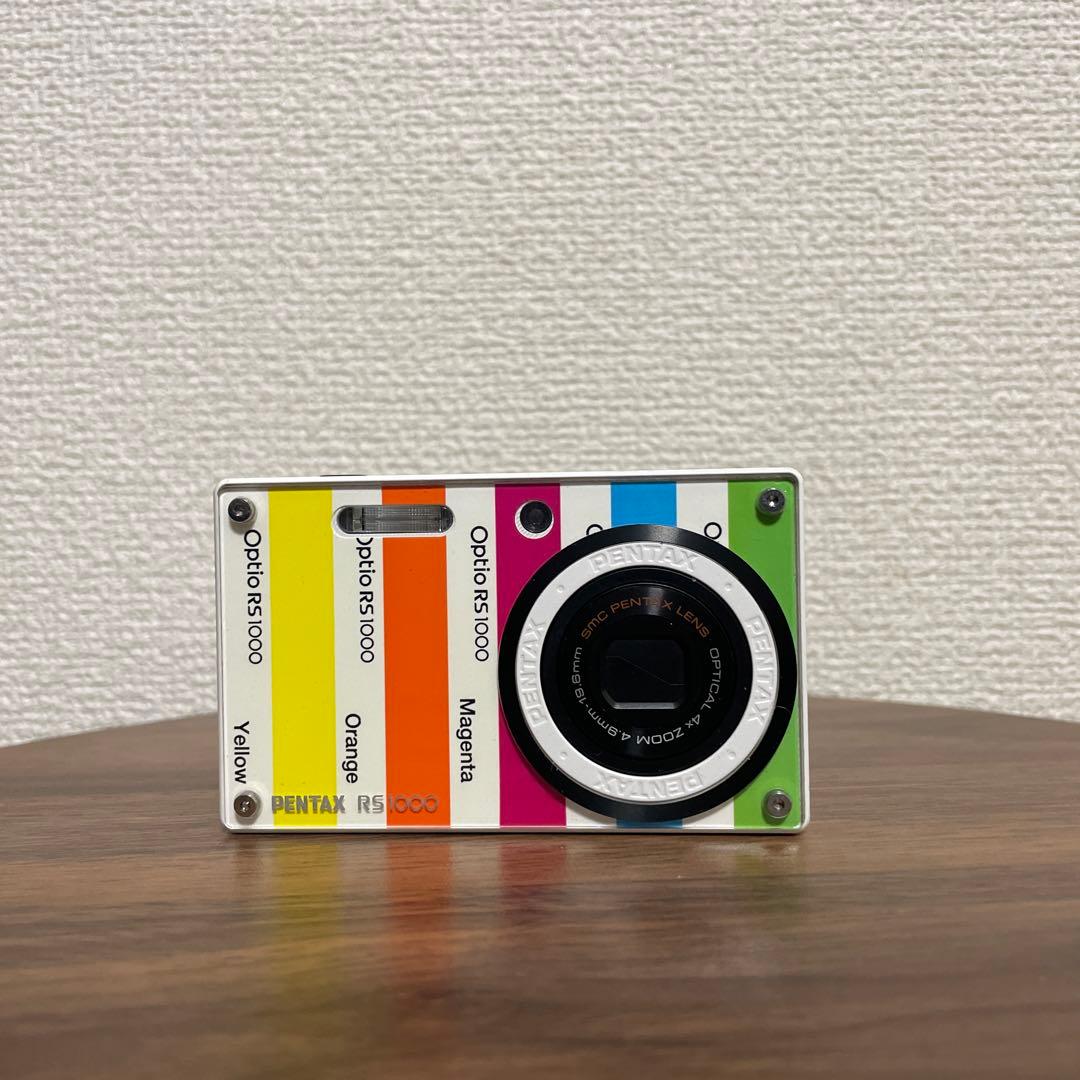 【オールドコンデジ】 PENTAX Optio RS1000