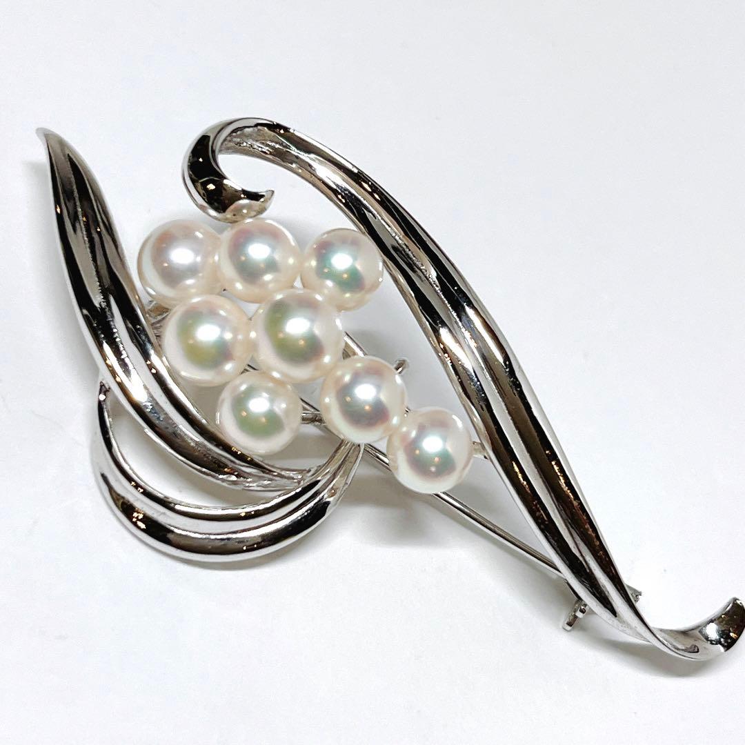 極美品✨MIKIMOTO ミキモト アコヤパール　ブローチ