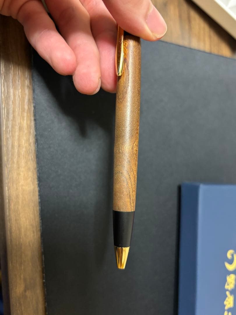 野原工芸 旧型可動式　木製シャープペンシル　欅