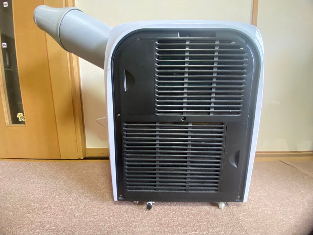ポータブルエアコン ホワイト リモコン付き スポットクーラー