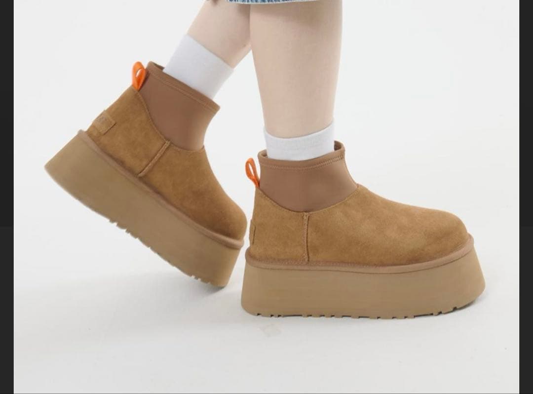 UGG クラシックミニディッパー　25センチ　チェスナット