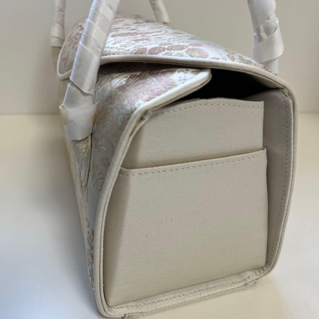 【新品未使用】和装用　利休バッグ　綺麗な色　横幅長めで便利