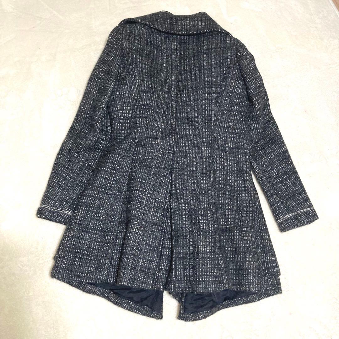 MARITHE FRANCOIS GIRBAUDフリル コート アルパカ モヘヤ