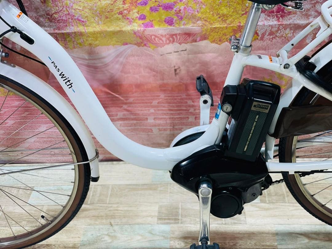 K2922 電動自転車ヤマハ ママチャリ 26インチ PAS with 送料無料
