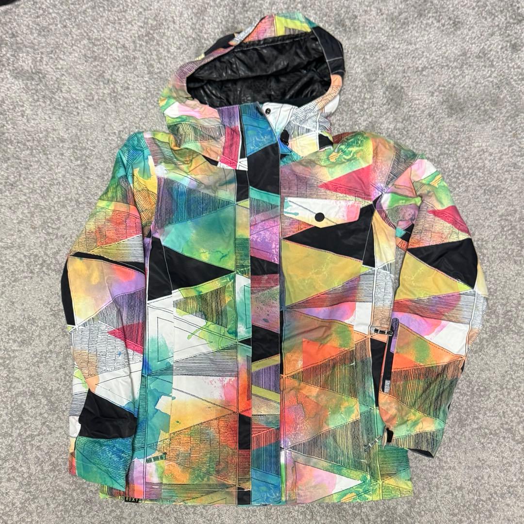 ［美品］ レディース スノボーウェア 上下セット ROXY SWIVEL