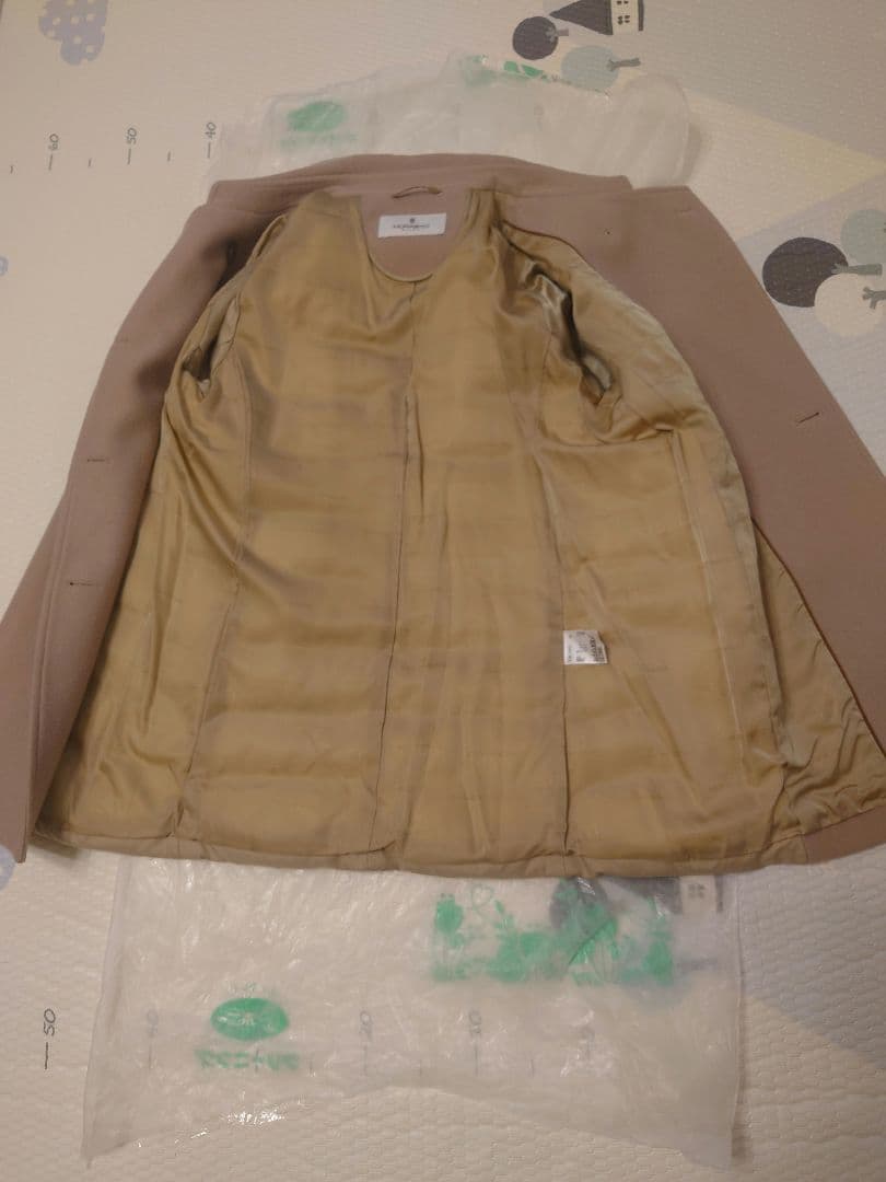 MORABITO モラビト　ダウンコート　40 ベージュ