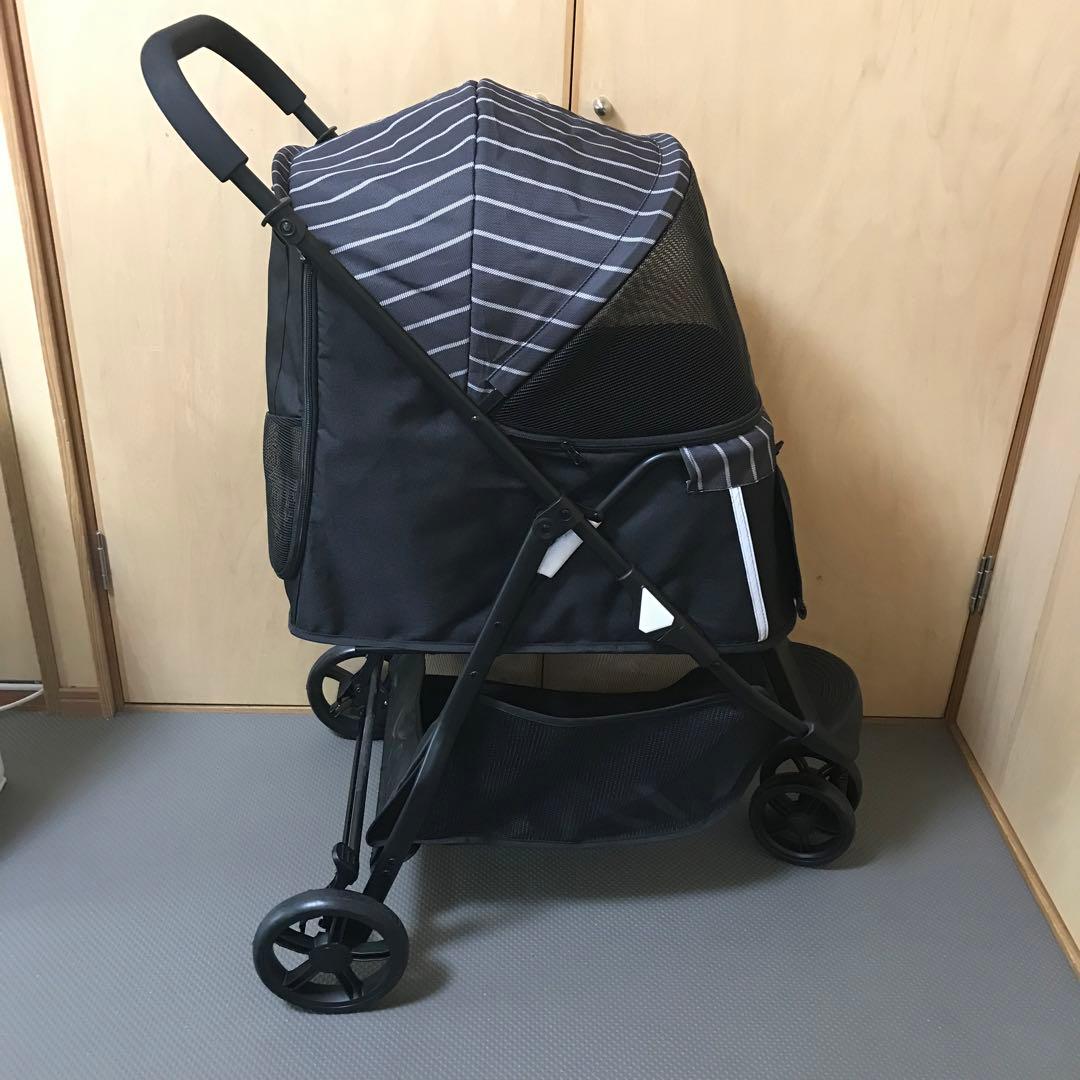 ペット用カート　3輪　ストライプ　カインズ