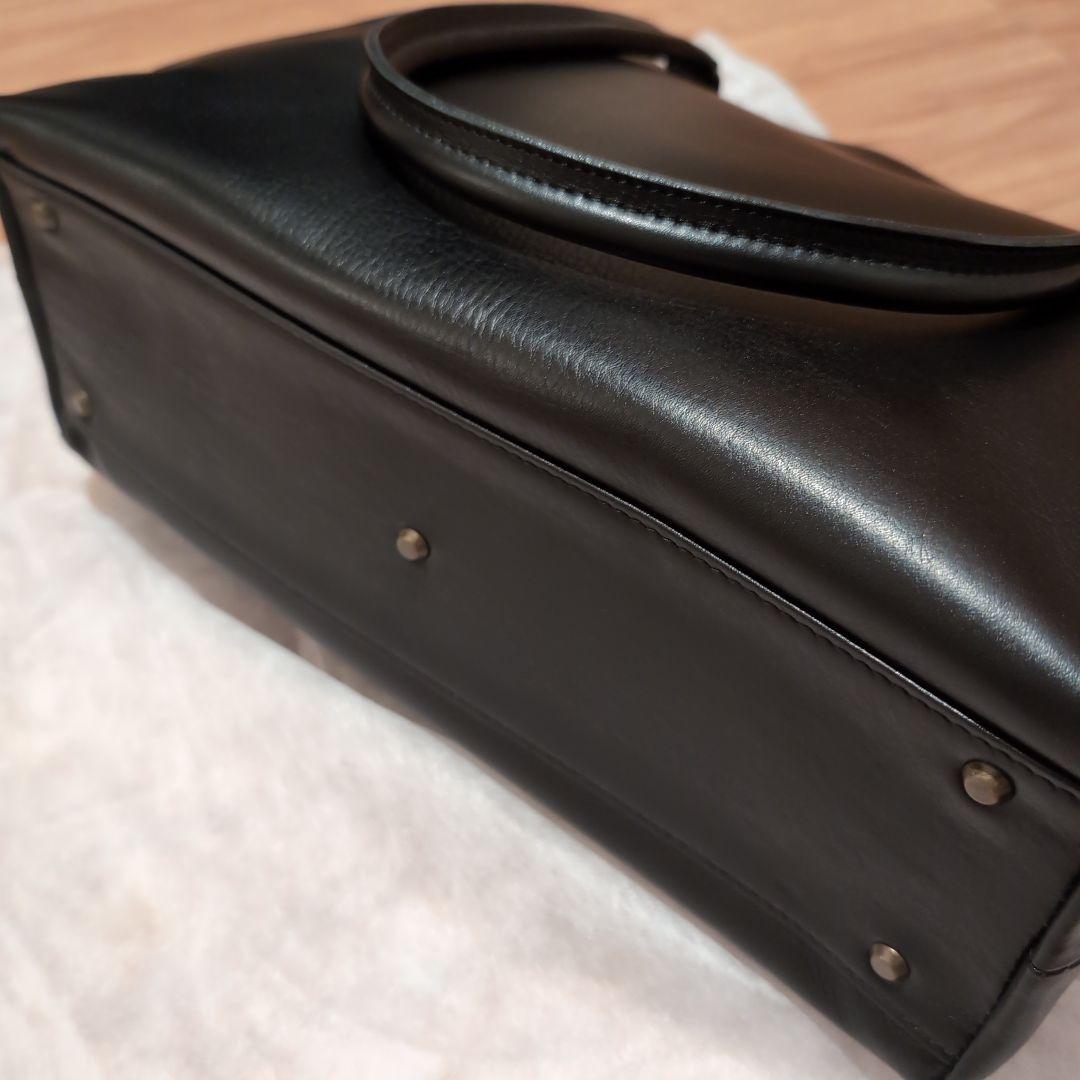 【新品未使用】　香久山鞄　ホーガンズアレイ/レザートート　ブラック