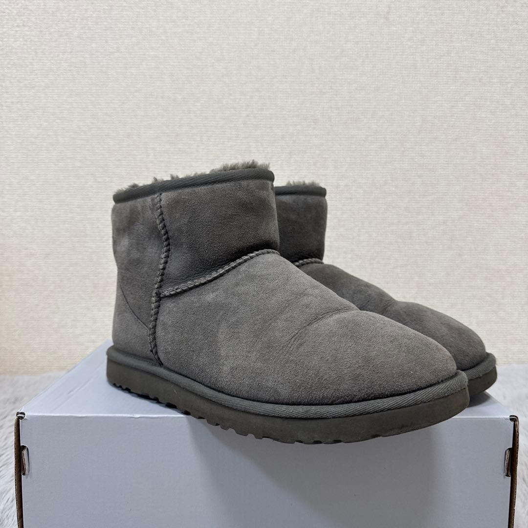 UGG Classic Mini グレー ムートンブーツ26cm