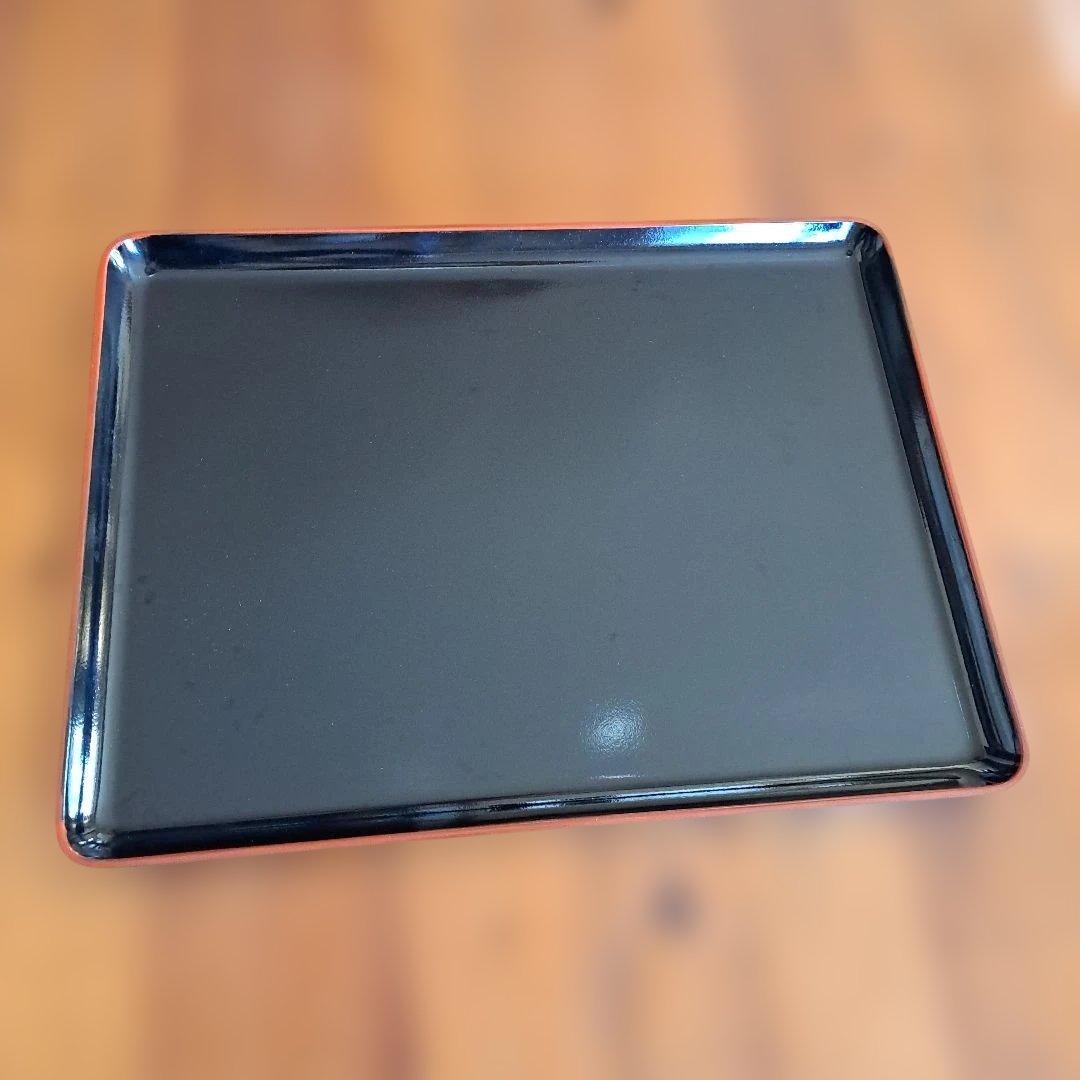 漆塗りお盆　2点セット