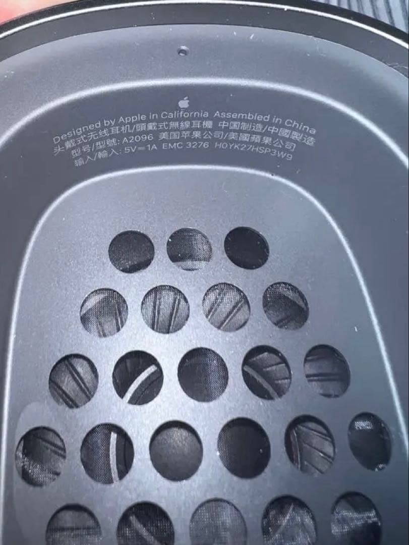 L様　Apple AirPodsMAX 刻印有　未開封イヤーパッド付