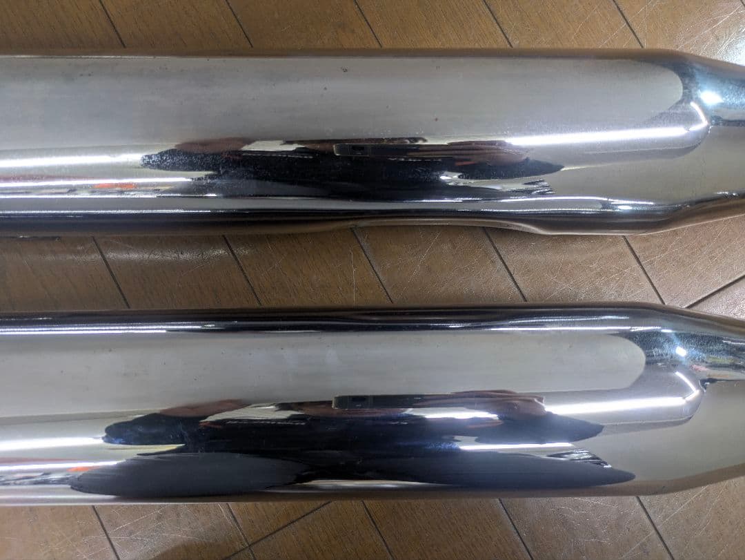 ハーレー用　クリアキン　スリップオンマフラー　クラッシャー　ツーリングモデル用