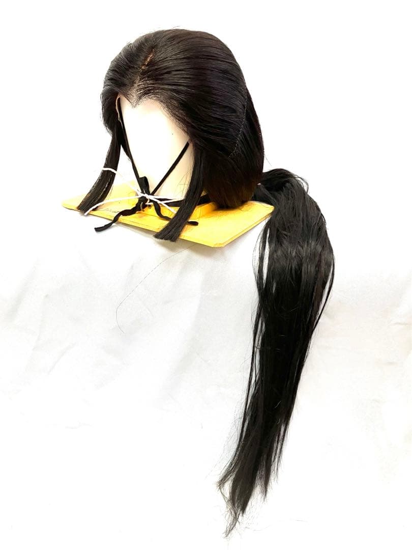 垂髪、今西かつら、黒髪、Mサイズ、中古舞踊かつら、大衆演劇かつら、日本髪かつら