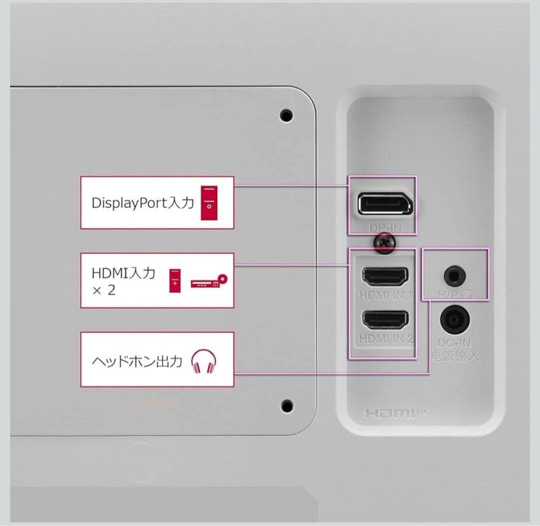 新品未使用 LG モニター ディスプレイ 27UP600-W 27インチ